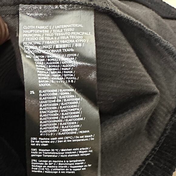 KILLSTAR Griselda Double Breasted Corduroy Mini Dress Black Sz M {G35} - Picture 6 of 6